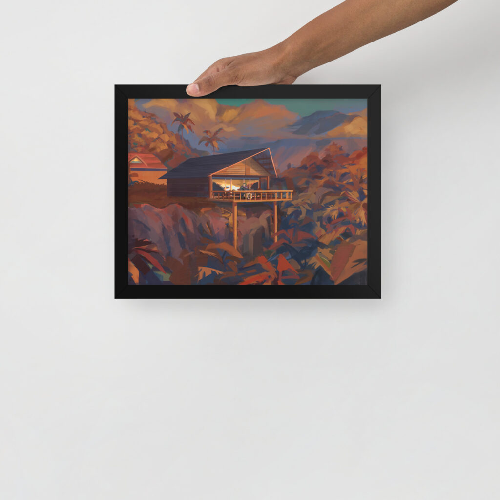 Ending - Framed poster