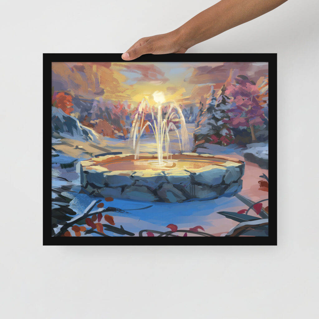 Memorial - Framed poster