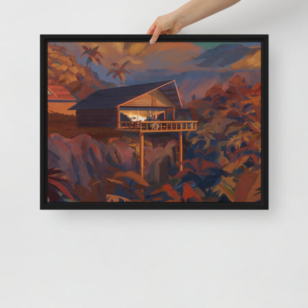 Ending - Framed canvas - Image 8