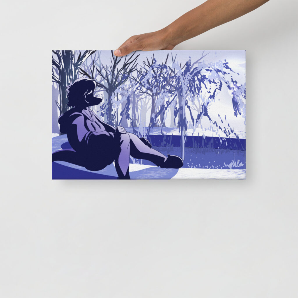Menu - Thin canvas