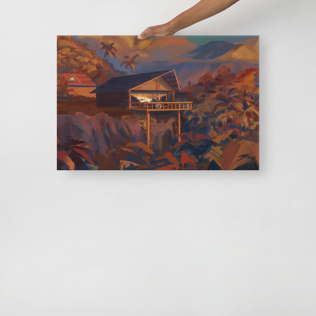 Ending - Thin canvas