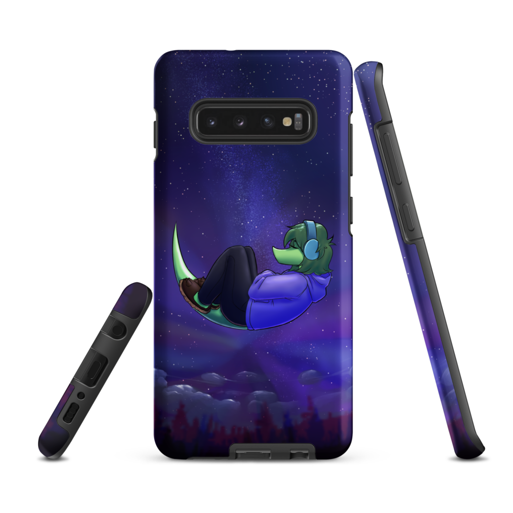 "Headphones Olivia" Tough case for Samsung®